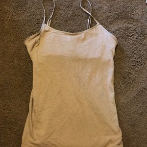 Beige Tank Top